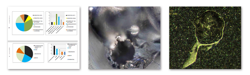 漆膜顆粒在線和實驗室分析