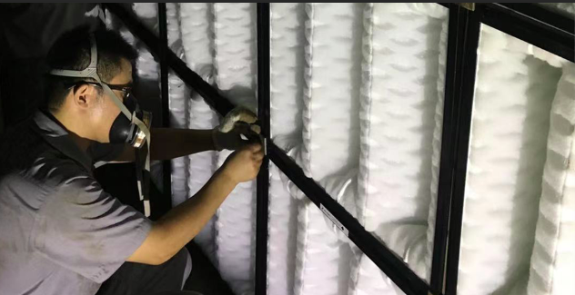 保險杠涂裝中的漆霧過濾器