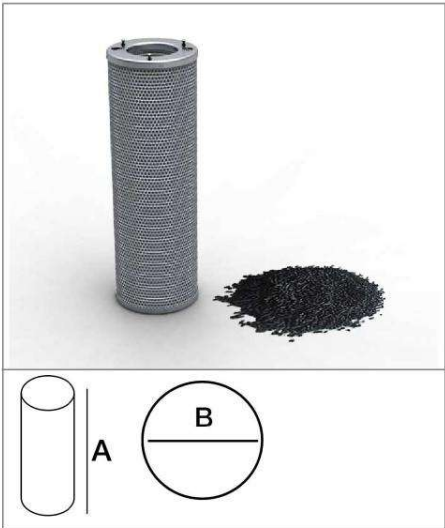 岱創活性碳筒圖 岱創活性碳筒圖